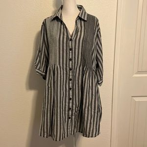 Jamie Nicole collection button down top 3X